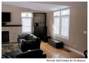 Wood Shutters by Norman